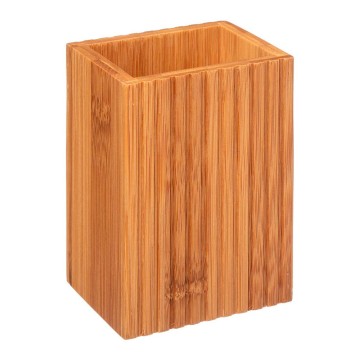 Vaso de baño de bambú colección 'terre'
