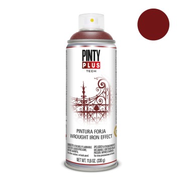 Pintura en spray pintyplus tech pintura forja 520cc rojo fj825