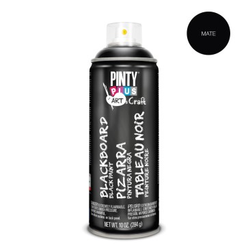 Pintura en spray pintyplus art & craft pintura pizarra 520cc negro