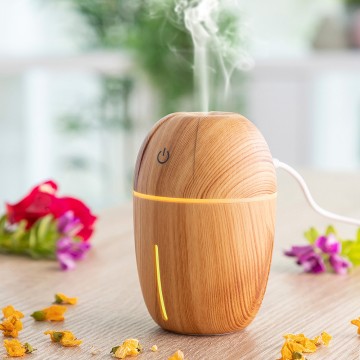 Mini humidificador difusor de aromas honey pine innovagoods