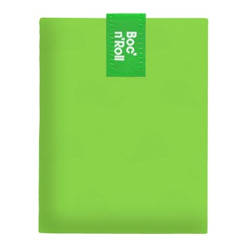 Boc'n'roll porta bocadillos reutilizable essential green 11x15cm