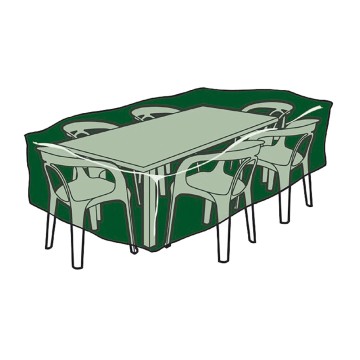 Funda de protección. cubre mesa y sillas 130x79x71cm 100g/m²