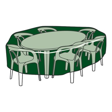 Funda de protección. cubre mesa y sillas ø325x90cm 240g/m²