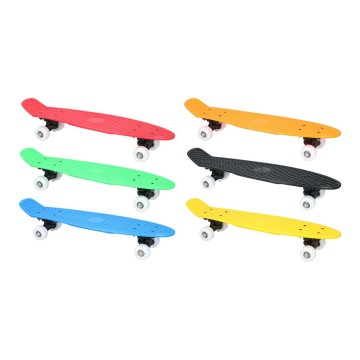 Skateboard 57,2cm colores variados no fear