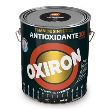 Esmalte sintético metálico antioxidante oxiron forja negro 750ml titan 5809031