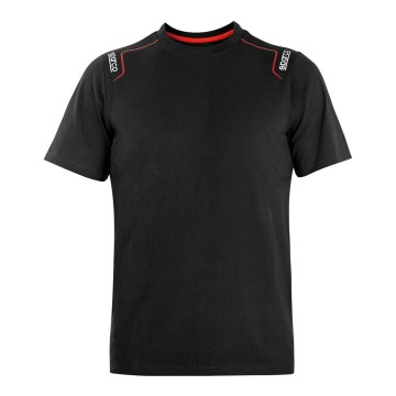 Camiseta tech stretch trenton negra talla-m 02408nr2m sparco