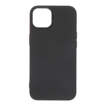 Carcasa negra de plástico soft touch para iphone 14