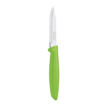 Cuchillo para legumbres y frutas 3" plenus verde tramontina