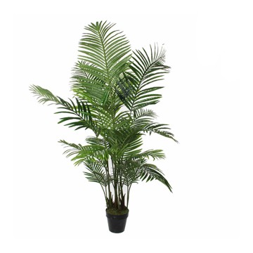 Planta artificial palmera areca con maceta ø80x160cm