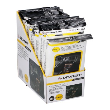 Pack 20 toallitas limpia salpicaderos dunlop