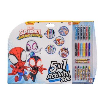 Set de actividades 5 en 1 spiderman