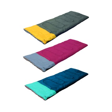 Saco de dormir 190 x 75 cm 800 gr colores surtidos