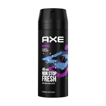*ult.unidades*axe desodorante bodyspray 150 ml marine