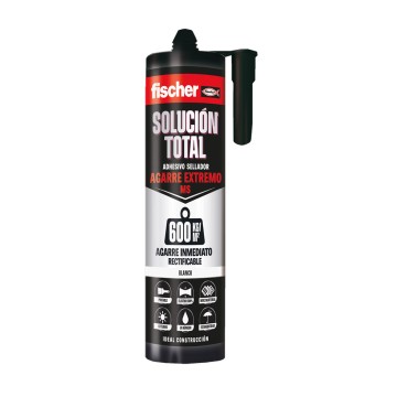 Solucion total agarre extremo, blanco, 290ml 572475 fischer