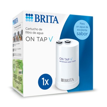 Cartucho de recambio de filtro de agua 600l on tap v pack 1-great tasting 1052385 brita