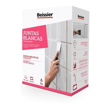 Beissier juntas blancas impermeables 6kg 70162-001