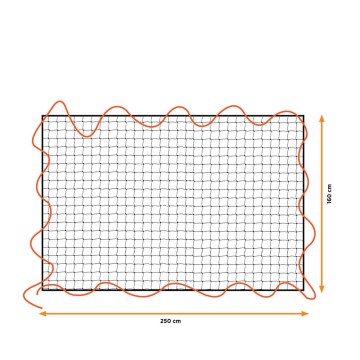 Red de carga elastica 1,6x2,5m, mallado 10x10cm. black+decker