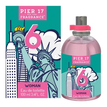 Eau de parfum pier 17 new york 6 100ml señora