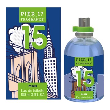 Eau de parfum pier 17 new york 15 100ml caballero