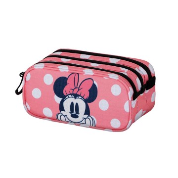 Estuche triple bolsillos fan 2.2 minnie mouse closer. karactermania