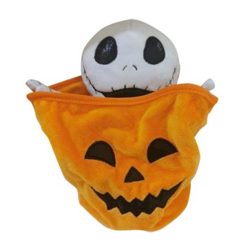 Figura decorativa halloween 23cm con sonido, movimiento y luz.