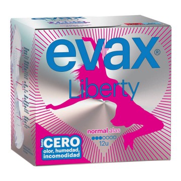 Compresas evax liberty normal alas 12