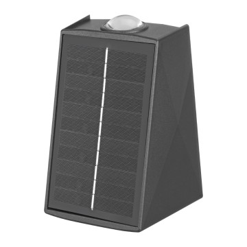 Aplique solar led 100lm 2w 3.000k