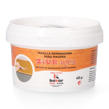 Masilla reparadora para madera ziur aqua 400 gr pino