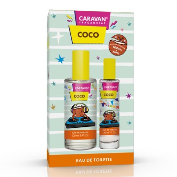 Estuche eau de toilette coco , 100 + 30 ml señora