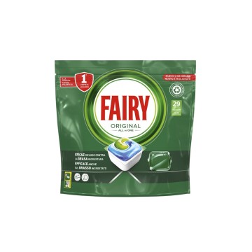 Fairy original lavavajillas 29 cápsulas