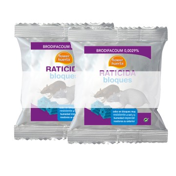 Raticida bloques 2 x 250 g