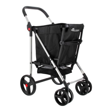 Carro de la compra basket mf 4b negro