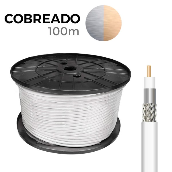 Cable coaxial apantallado cobreado edm euro/mts