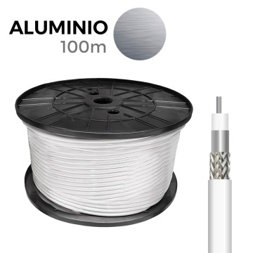 Cable coaxial apantallado aluminio edm euro/mts
