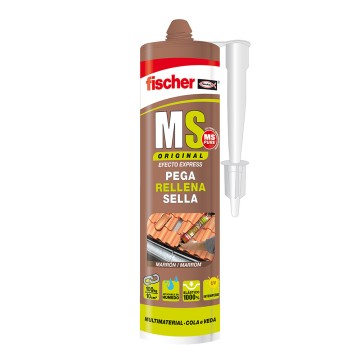 Ms sellante adhesivo marron 546186 fischer 290ml