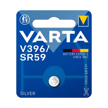 Micro pila de boton varta silver sr59 - v396 1,55v (blister 1 unid.) ø7,9x2,6mm