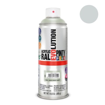 Pintura en spray pintyplus evolution 520cc ral 7035 gris luminoso