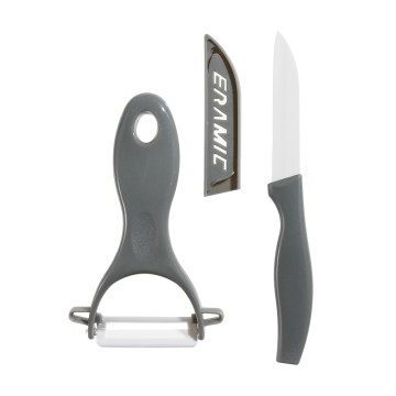 Kit pelador y cuchillo ceramico