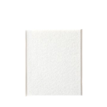 Pack 1 fieltro blanco sintetico adhesivo 100x85mm plasfix inofix